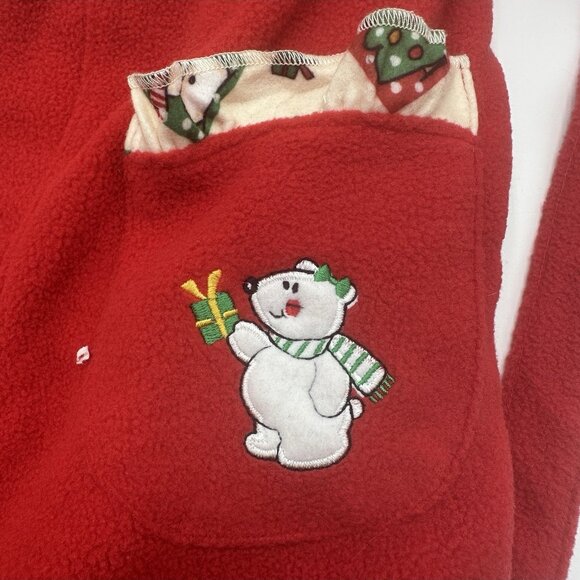 Bunz Kidz Girl's Long Sleeve Robe and Pajama Sleepwear Christmas 24 mos. - Picture 4 of 12